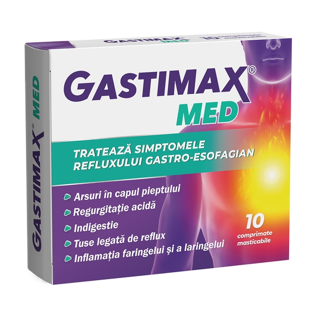 GASTIMAX MED cpr. masticabile